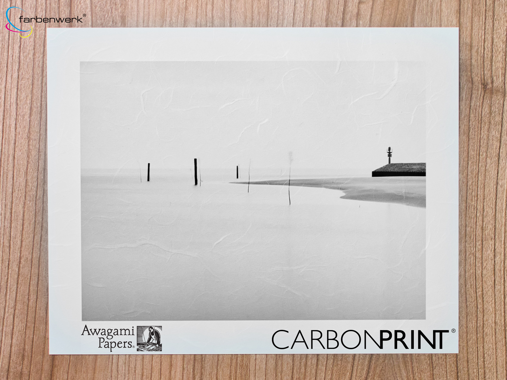 Carbonprint Graphite auf Awagami